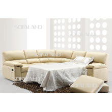 Furniture Leather Sofa Bed (613)
